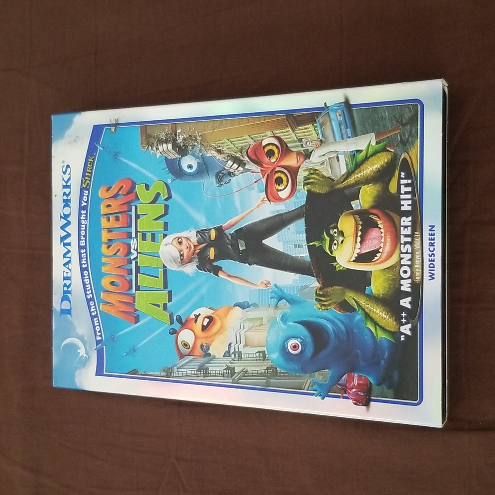 Monsters Vs Aliens DVD by DreamWorks